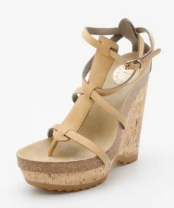 Top 10 ⌛ Stella McCartney Demetra Cork And Faux-Suede Wedges Size 37.5 For 👩 Women 👍