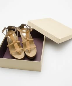 Top 10 ⌛ Stella McCartney Demetra Cork And Faux-Suede Wedges Size 37.5 For 👩 Women 👍 -Stella McCartney Shop luxury women stella mccartney used shoes p36490 007