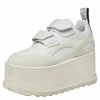 Coupon 🛒 Stella McCartney White Faux Leather And Suede Eclypse Platform 👟 Sneakers Size 36.5 For 👩 Women 💯 -Stella McCartney Shop luxury women stella mccartney used shoes p368436 006