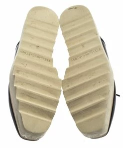 Budget 🛒 Stella McCartney Black Faux Leather Elyse Platform Derby Size 35 For 👩 Women ⭐ -Stella McCartney Shop luxury women stella mccartney used shoes p368482 003