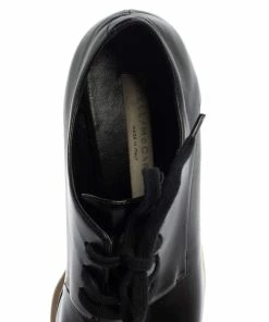 Budget 🛒 Stella McCartney Black Faux Leather Elyse Platform Derby Size 35 For 👩 Women ⭐ -Stella McCartney Shop luxury women stella mccartney used shoes p368482 004