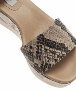 Best Pirce ✨ Stella McCartney Beige Faux Python Ankle Strap Wedges Size 40 For 👩 Women ⌛ -Stella McCartney Shop luxury women stella mccartney used shoes p372 007