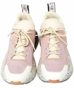 Brand new 🤩 Stella McCartney Multicolor Leather, Suede And Fabric Eclypse Low Top 👟 Sneakers Size 38 For 👩 Women 🔔 -Stella McCartney Shop luxury women stella mccartney used shoes p373049 006