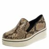 Top 10 ✨ Stella McCartney Multicolor Python Embossed Leather Platform Slip On 👟 Sneakers Size 38 For 👩 Women 🥰 -Stella McCartney Shop luxury women stella mccartney used shoes p388331 006