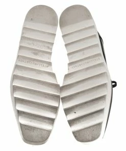 Coupon 🧨 Stella McCartney Black Faux Leather Elyse Platform 👟 Sneakers Size 37 For 👩 Women 🎁 -Stella McCartney Shop luxury women stella mccartney used shoes p389472 001