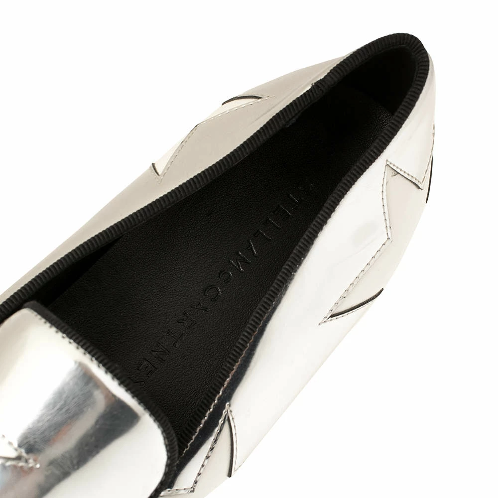 Discount โจ Stella McCartney Metallic Silver Faux Leather Binx Star Platform Slip On ๐ Sneakers Size 41 For ๐ฉ Women โจ 9 Discount โจ Stella McCartney Metallic Silver Faux Leather Binx Star Platform Slip On ๐ Sneakers Size 41 For ๐ฉ Women โจ - Image 7