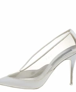 Flash Sale โ Stella McCartney White Faux Leather And PVC Pointed Toe Pumps Size 40 For ๐ฉ Women ๐ 13 Flash Sale โ Stella McCartney White Faux Leather And PVC Pointed Toe Pumps Size 40 For ๐ฉ Women ๐ -Stella McCartney Shop luxury women stella mccartney used shoes p392875 004