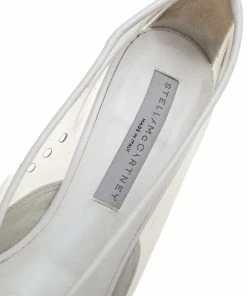 Flash Sale โ Stella McCartney White Faux Leather And PVC Pointed Toe Pumps Size 40 For ๐ฉ Women ๐ 18 Flash Sale โ Stella McCartney White Faux Leather And PVC Pointed Toe Pumps Size 40 For ๐ฉ Women ๐ -Stella McCartney Shop luxury women stella mccartney used shoes p392875 005