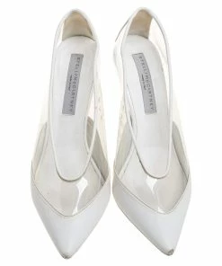 Flash Sale โ Stella McCartney White Faux Leather And PVC Pointed Toe Pumps Size 40 For ๐ฉ Women ๐ 14 Flash Sale โ Stella McCartney White Faux Leather And PVC Pointed Toe Pumps Size 40 For ๐ฉ Women ๐ -Stella McCartney Shop luxury women stella mccartney used shoes p392875 006