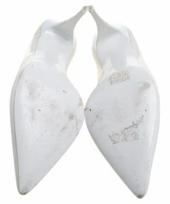 Flash Sale โ Stella McCartney White Faux Leather And PVC Pointed Toe Pumps Size 40 For ๐ฉ Women ๐ 17 Flash Sale โ Stella McCartney White Faux Leather And PVC Pointed Toe Pumps Size 40 For ๐ฉ Women ๐ -Stella McCartney Shop luxury women stella mccartney used shoes p392875 009