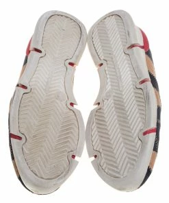 Buy 🧨 Stella McCartney Beige/Grey Elastic Slip On 👟 Sneakers Size 39 For 👩 Women 🌟 -Stella McCartney Shop luxury women stella mccartney used shoes p395173 001