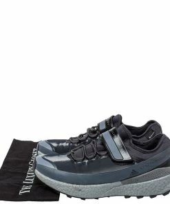 New ❤️ Adidas By Stella McCartney Fabric And Faux Leather Outdoor Boost RAIN.RDY 👟 Sneakers Size 38.5 For 👩 Women 👏 -Stella McCartney Shop luxury women stella mccartney used shoes p397918 002