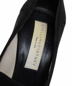 Best reviews of 😉 Stella Mccartney Suede And Mesh Trimmed Pumps Size 37 For 👩 Women 🎁 -Stella McCartney Shop luxury women stella mccartney used shoes p407064 005