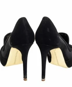 Best reviews of 😉 Stella Mccartney Suede And Mesh Trimmed Pumps Size 37 For 👩 Women 🎁 -Stella McCartney Shop luxury women stella mccartney used shoes p407064 007