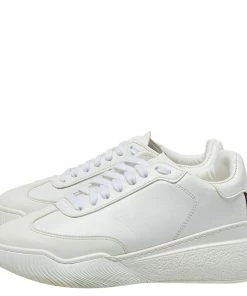 Budget 🔥 Stella McCartney White Faux Leather Lace Up 👟 Sneakers Size 37 For 👩 Women 🥰 -Stella McCartney Shop luxury women stella mccartney used shoes p407403 009