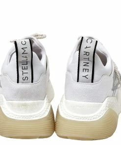 Brand new 🔔 Stella McCartney White Fabric Eclypse Low Top 👟 Sneakers Size 40 For 👩 Women ✔️ -Stella McCartney Shop luxury women stella mccartney used shoes p407800 009