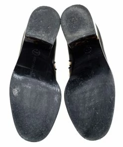 Coupon 🛒 Stella McCartney Black Faux Leather Zip Booties Size 37.5 For 👩 Women ✨ -Stella McCartney Shop luxury women stella mccartney used shoes p408392 003