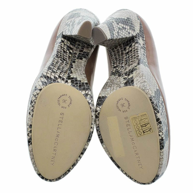 Wholesale ๐ Stella McCartney Brown Python And Leather Pumps Size 36 For ๐ฉ Women ๐ 9 Wholesale ๐ Stella McCartney Brown Python And Leather Pumps Size 36 For ๐ฉ Women ๐ - Image 7