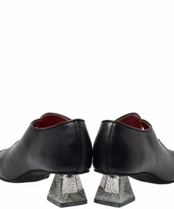 Discount ✨ Stella McCartney Black Faux Leather Block Heel Pumps Size 39 For 👩 Women ❤️ -Stella McCartney Shop luxury women stella mccartney used shoes p411157 001