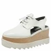 Brand new โ๏ธ Stella McCartney White Leather Elyse Cutout Platform Derby Size 37 For ๐ฉ Women ๐ 2 Brand new โ๏ธ Stella McCartney White Leather Elyse Cutout Platform Derby Size 37 For ๐ฉ Women ๐ -Stella McCartney Shop luxury women stella mccartney used shoes p413091 005