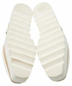 Brand new ✔️ Stella McCartney White Leather Elyse Cutout Platform Derby Size 37 For 👩 Women 🎉 -Stella McCartney Shop luxury women stella mccartney used shoes p413091 007