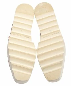 Best Pirce 😀 Stella McCartney Brown Faux Cut Out Leather Elyse Platform Derby Size 37 For 👩 Women 👏 -Stella McCartney Shop luxury women stella mccartney used shoes p413136 005