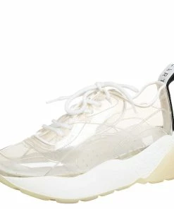Cheap 😍 Stella McCartney White PVC And Leather Eclypse 👟 Sneakers Size 39 For 👩 Women 👍