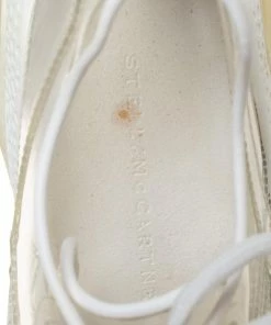 Cheap 😍 Stella McCartney White PVC And Leather Eclypse 👟 Sneakers Size 39 For 👩 Women 👍 -Stella McCartney Shop luxury women stella mccartney used shoes p413269 004