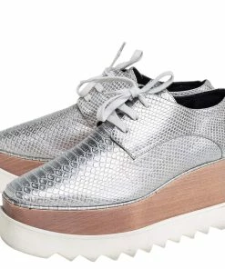 Coupon ๐งจ Stella McCartney Silver Python Embossed Leather Elyse Platform Derby Size 38 For ๐ฉ Women โ 13 Coupon ๐งจ Stella McCartney Silver Python Embossed Leather Elyse Platform Derby Size 38 For ๐ฉ Women โ -Stella McCartney Shop luxury women stella mccartney used shoes p413270 001