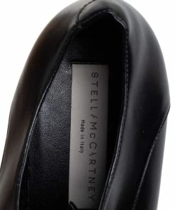 Best Pirce 🎉 Stella McCartney Black Faux Leather Elyse Platform Derby Size 35.5 For 👩 Women 🤩 -Stella McCartney Shop luxury women stella mccartney used shoes p419149 001