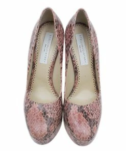 Best reviews of ✔️ Stella McCartney Corinne Python Platform Pumps Size 39 For 👩 Women 🌟 -Stella McCartney Shop luxury women stella mccartney used shoes p42309 006