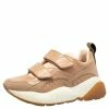 Promo 💯 Stella McCartney Beige Faux Leather Eclypse Velcro Low Top 👟 Sneakers Size 39 For 👩 Women ✨ -Stella McCartney Shop luxury women stella mccartney used shoes p425035 004