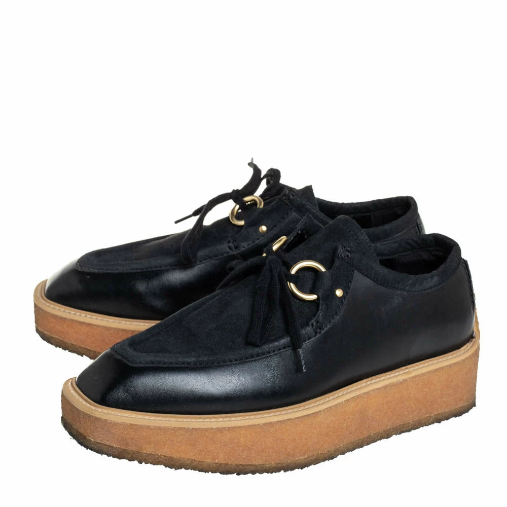 Best deal โญ Stella McCartney Black Suede And Faux Leather Lace Up ๐ Sneakers Size 36.5 For ๐ฉ Women ๐ 6 Best deal โญ Stella McCartney Black Suede And Faux Leather Lace Up ๐ Sneakers Size 36.5 For ๐ฉ Women ๐ - Image 4
