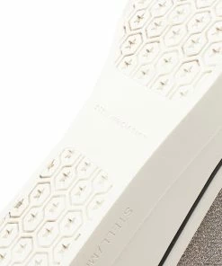 Promo ⌛ Stella McCartney Silver Glitter Binx Platform Slip On Skate 👟 Shoes Size 39 For 👩 Women 🤩 -Stella McCartney Shop luxury women stella mccartney used shoes p42947 011