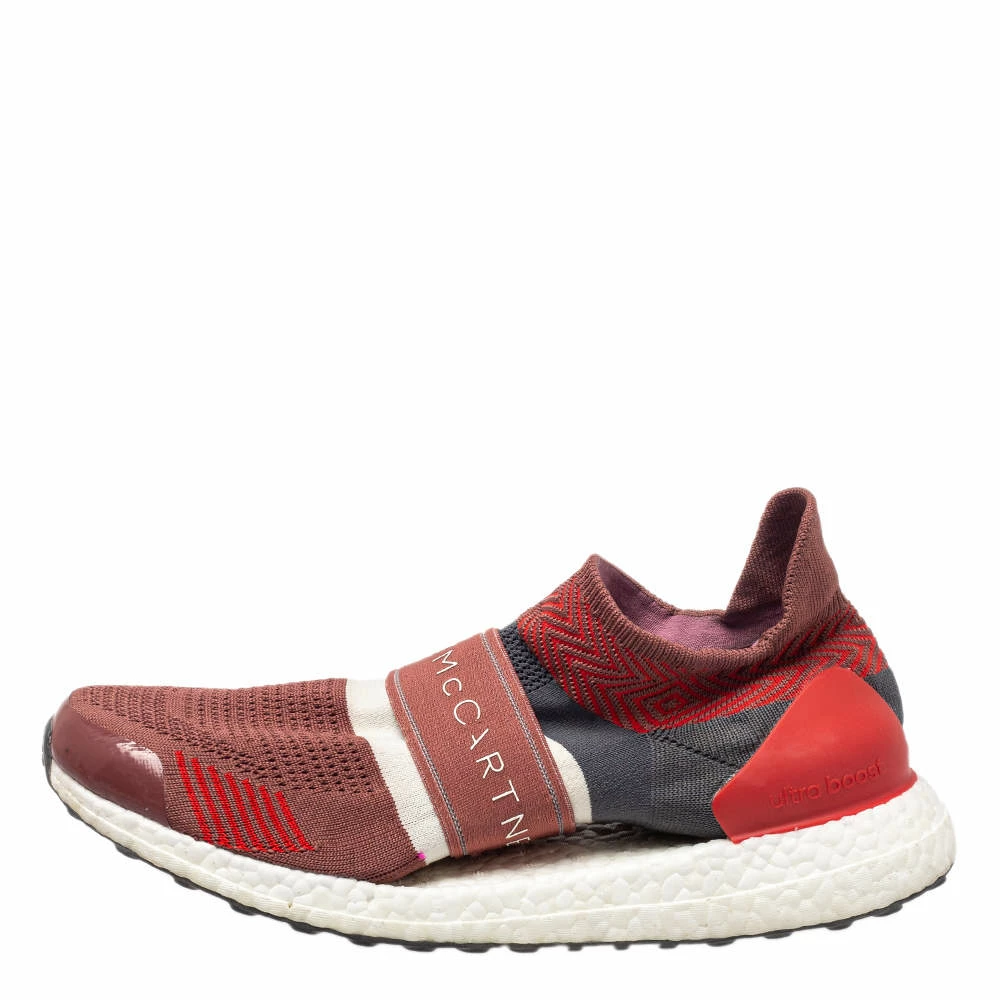 Deals π€© Stella McCartney X Adidas Red/Grey Knit Fabric Ultra Boost X 3 D S Slip On π Sneakers Size 41 1/3 For π© Women π 4 Deals π€© Stella McCartney X Adidas Red/Grey Knit Fabric Ultra Boost X 3 D S Slip On π Sneakers Size 41 1/3 For π© Women π - Image 2