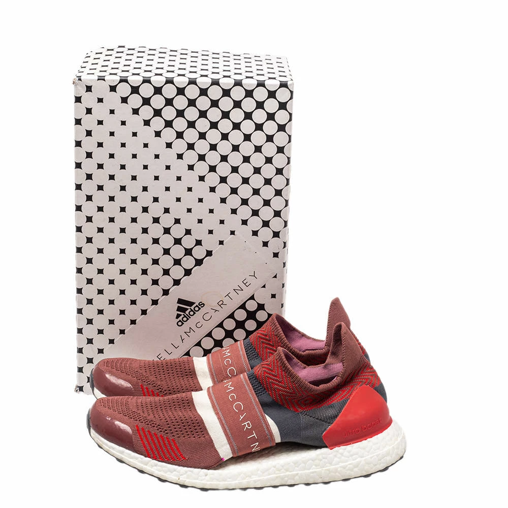 Deals π€© Stella McCartney X Adidas Red/Grey Knit Fabric Ultra Boost X 3 D S Slip On π Sneakers Size 41 1/3 For π© Women π 10 Deals π€© Stella McCartney X Adidas Red/Grey Knit Fabric Ultra Boost X 3 D S Slip On π Sneakers Size 41 1/3 For π© Women π - Image 8