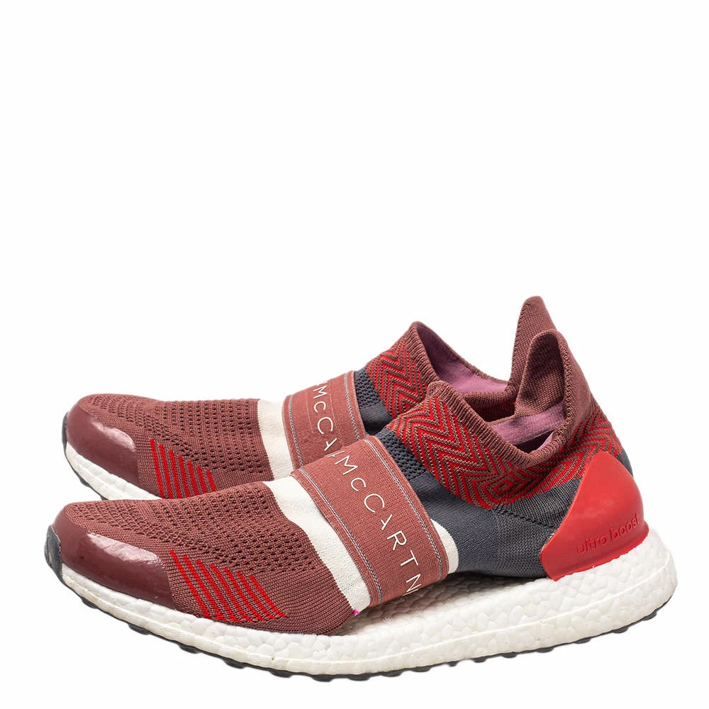 Deals π€© Stella McCartney X Adidas Red/Grey Knit Fabric Ultra Boost X 3 D S Slip On π Sneakers Size 41 1/3 For π© Women π 6 Deals π€© Stella McCartney X Adidas Red/Grey Knit Fabric Ultra Boost X 3 D S Slip On π Sneakers Size 41 1/3 For π© Women π - Image 4