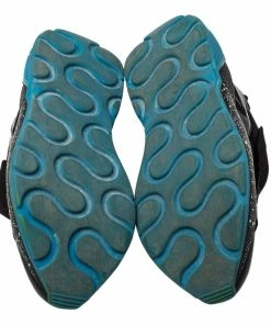 Promo 🔥 Stella McCartney Black Faux Leather And Faux Suede Eclypse Velcro Low Top 👟 Sneakers Size 39 For 👩 Women ⭐ -Stella McCartney Shop luxury women stella mccartney used shoes p458829 003