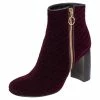 Outlet 💯 Stella McCartney Burgundy Woven Velvet Block Heel Ankle Booties Size 38 For 👩 Women 🌟 1 Outlet 💯 Stella McCartney Burgundy Woven Velvet Block Heel Ankle Booties Size 38 For 👩 Women 🌟 -Stella McCartney Shop luxury women stella mccartney used shoes p465462 006