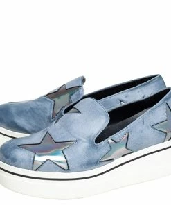 Best Sale 😍 Stella McCartney Grey Faux Leather Binx Star Slip On 👟 Sneakers Size 39 For 👩 Women 👏 13 Best Sale 😍 Stella McCartney Grey Faux Leather Binx Star Slip On 👟 Sneakers Size 39 For 👩 Women 👏 -Stella McCartney Shop luxury women stella mccartney used shoes p466042 001