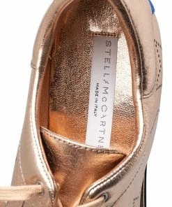 Top 10 😀 Stella McCartney Metallic Gold Leather Elyse Star Platform 👟 Sneakers Size 38 For 👩 Women 🌟 -Stella McCartney Shop luxury women stella mccartney used shoes p467900 003