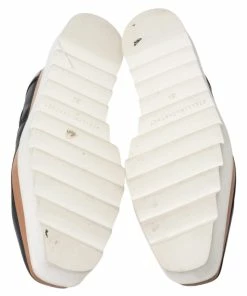 Promo ✔️ Stella McCartney Black Faux Leather Elyse Star Platform Lace Up Derby Size 38.5 For 👩 Women 🎁 -Stella McCartney Shop luxury women stella mccartney used shoes p470683 001