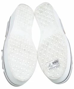 Hot Sale 👏 Stella McCartney Grey Faux Leather Binx Star Platform Slip On 👟 Sneakers Size 40 For 👩 Women 🛒 -Stella McCartney Shop luxury women stella mccartney used shoes p472074 002