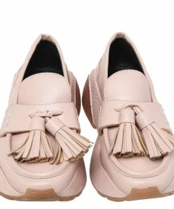 Hot Sale 😀 Stella McCartney Pink Faux Leather Loafer 👟 Sneaker Size 36 For 👩 Women 💯 -Stella McCartney Shop luxury women stella mccartney used shoes p479101 006