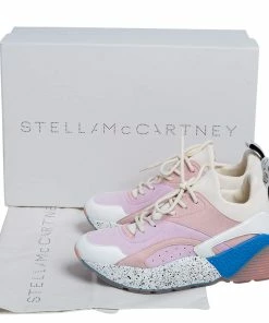 Wholesale ✔️ Stella McCartney Multicolor Faux Leather, Faux Suede And Fabric Eclypse Low Top 👟 Sneakers Size 38 For 👩 Women 🔥 -Stella McCartney Shop luxury women stella mccartney used shoes p480955 005