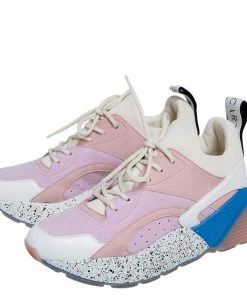 Wholesale ✔️ Stella McCartney Multicolor Faux Leather, Faux Suede And Fabric Eclypse Low Top 👟 Sneakers Size 38 For 👩 Women 🔥 -Stella McCartney Shop luxury women stella mccartney used shoes p480955 006