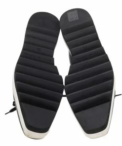 Best Pirce 🔥 Stella McCartney Black Faux Leather Elyse Platform Derby 👟 Sneakers Size 37.5 For 👩 Women ⌛ -Stella McCartney Shop luxury women stella mccartney used shoes p482172 001