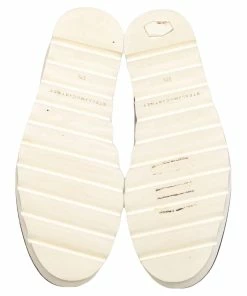 Promo 😉 Stella McCartney Metallic Silver Faux Leather Odette Slingback Flats Size 37 For 👩 Women ⌛ -Stella McCartney Shop luxury women stella mccartney used shoes p488570 001