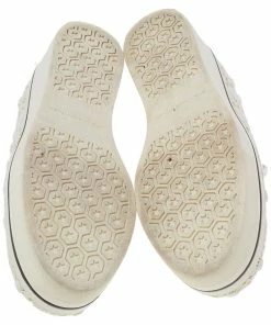 Cheap ✔️ Stella McCartney Cream Floral-lace Slip On 👟 Sneakers Size 36 For 👩 Women 💯 -Stella McCartney Shop luxury women stella mccartney used shoes p492032 004
