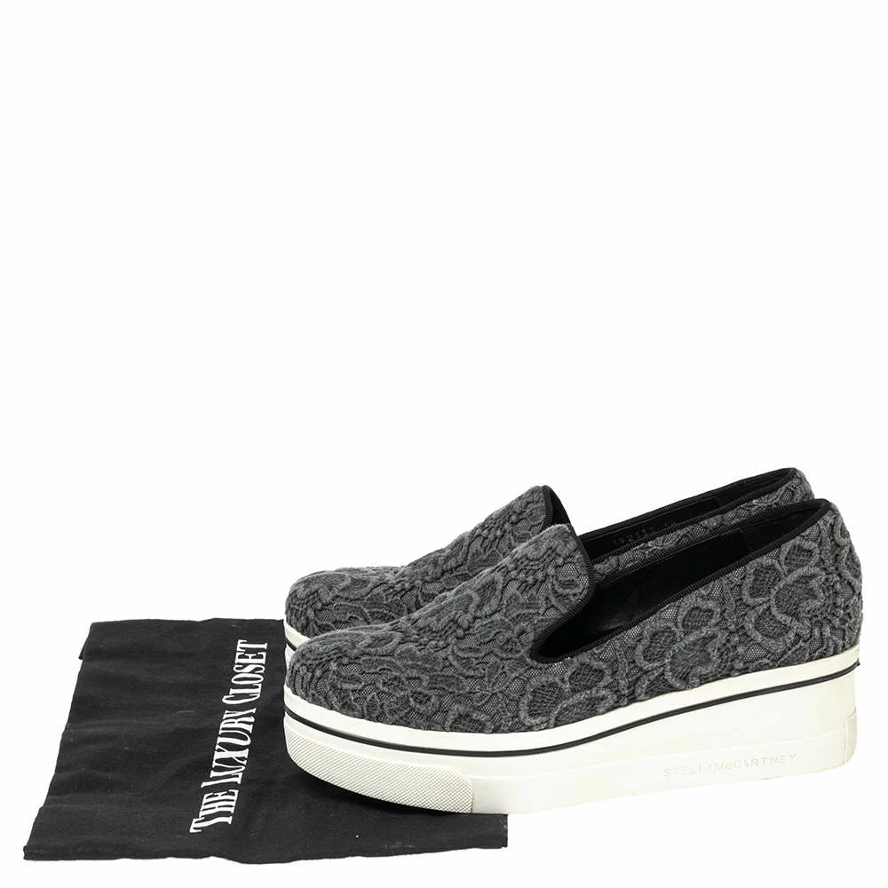 Flash Sale ๐ Stella McCartney Grey Embroidered Fabric Lace Slip On ๐ Sneakers Size 38 For ๐ฉ Women ๐ 11 Flash Sale ๐ Stella McCartney Grey Embroidered Fabric Lace Slip On ๐ Sneakers Size 38 For ๐ฉ Women ๐ - Image 9